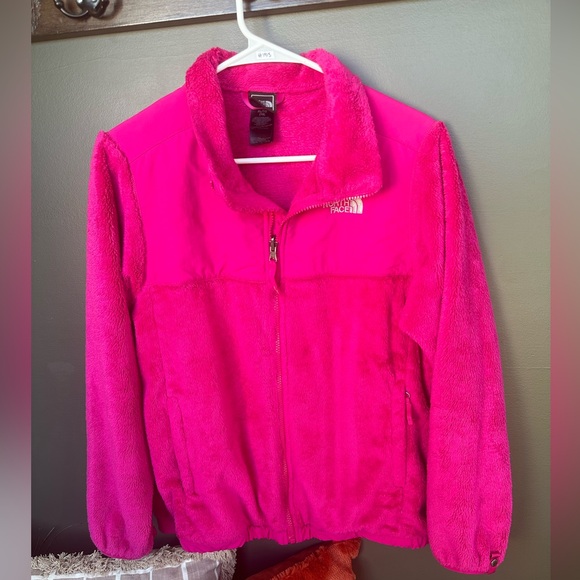 The North Face Other - The North Face Fluffy Jacket Pink Big Girls Youth Size XL (18)